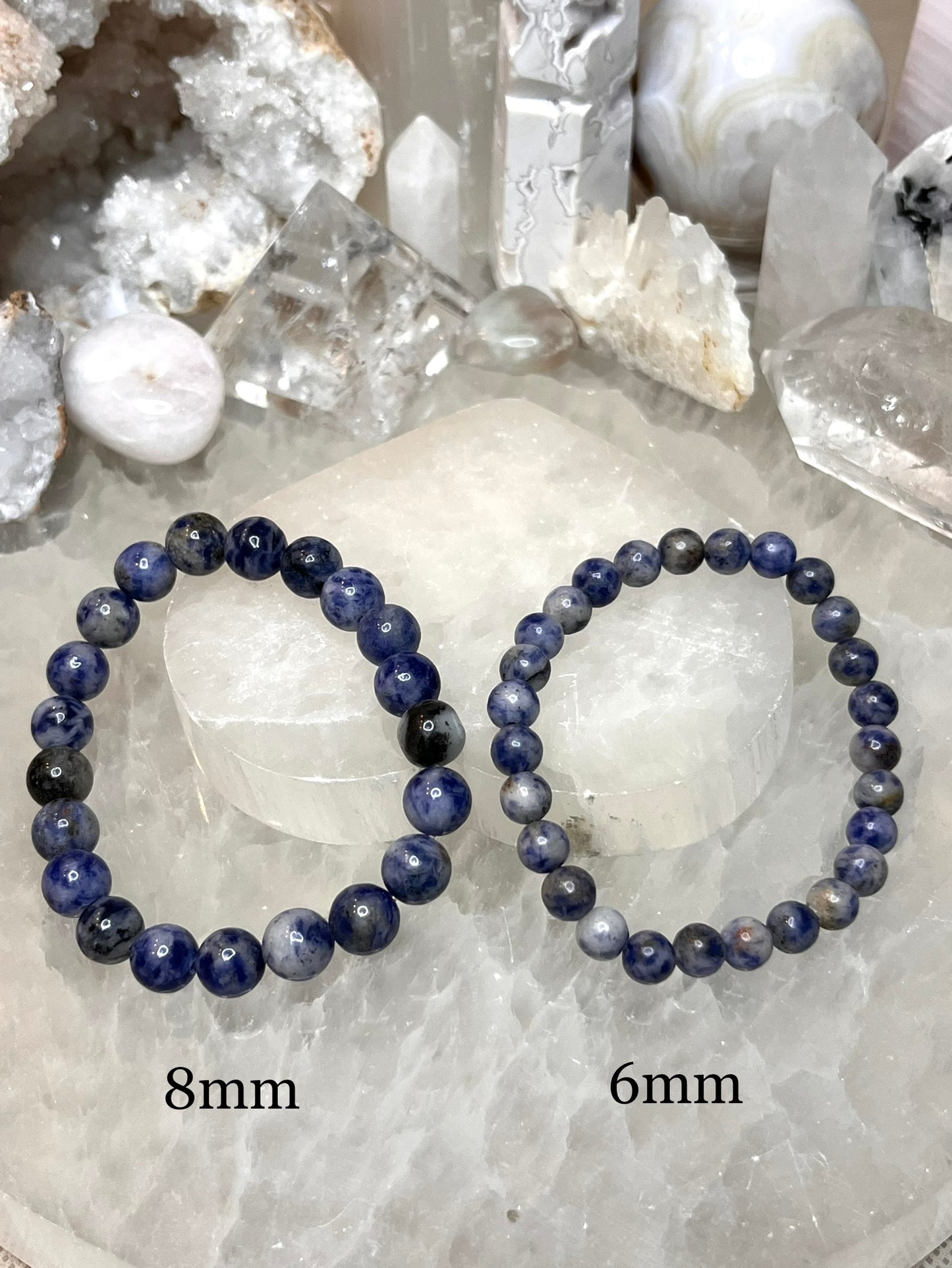 Genuine Sodalite Crystal Bracelet
