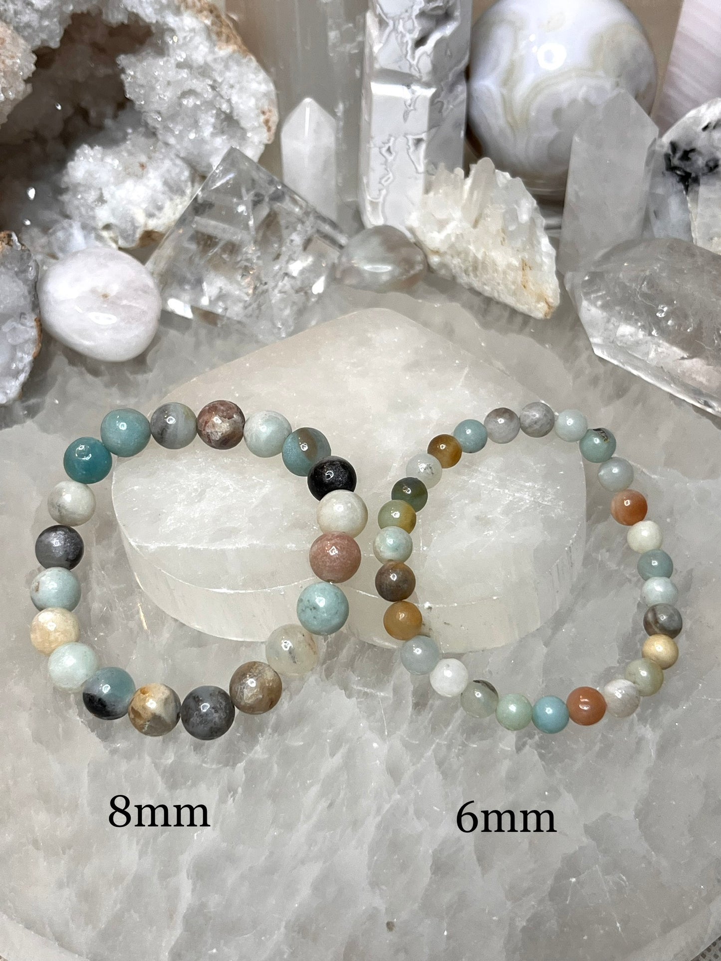 Genuine Amazonite Crystal Bracelet