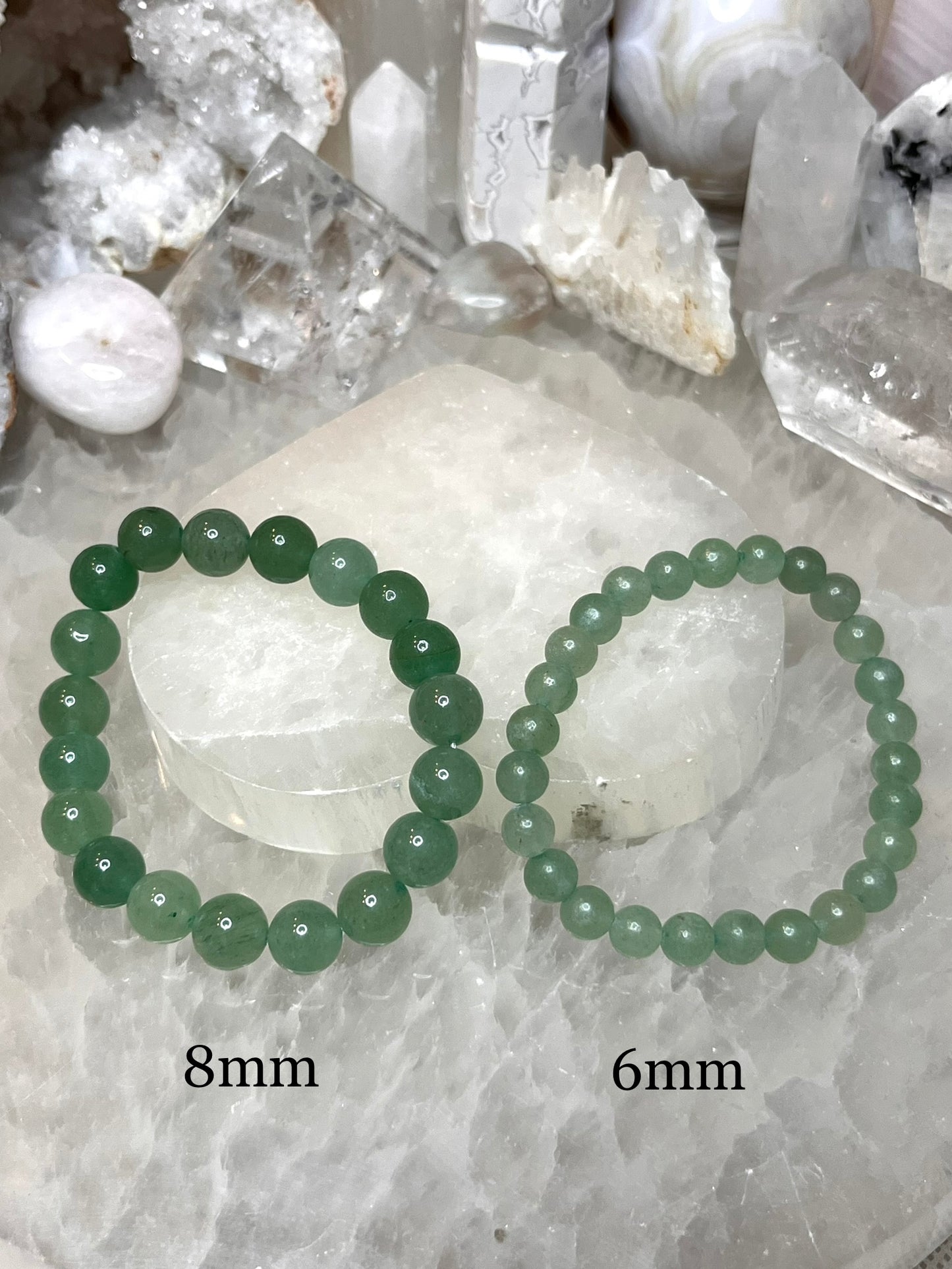 Genuine Green Aventurine Crystal Bracelet