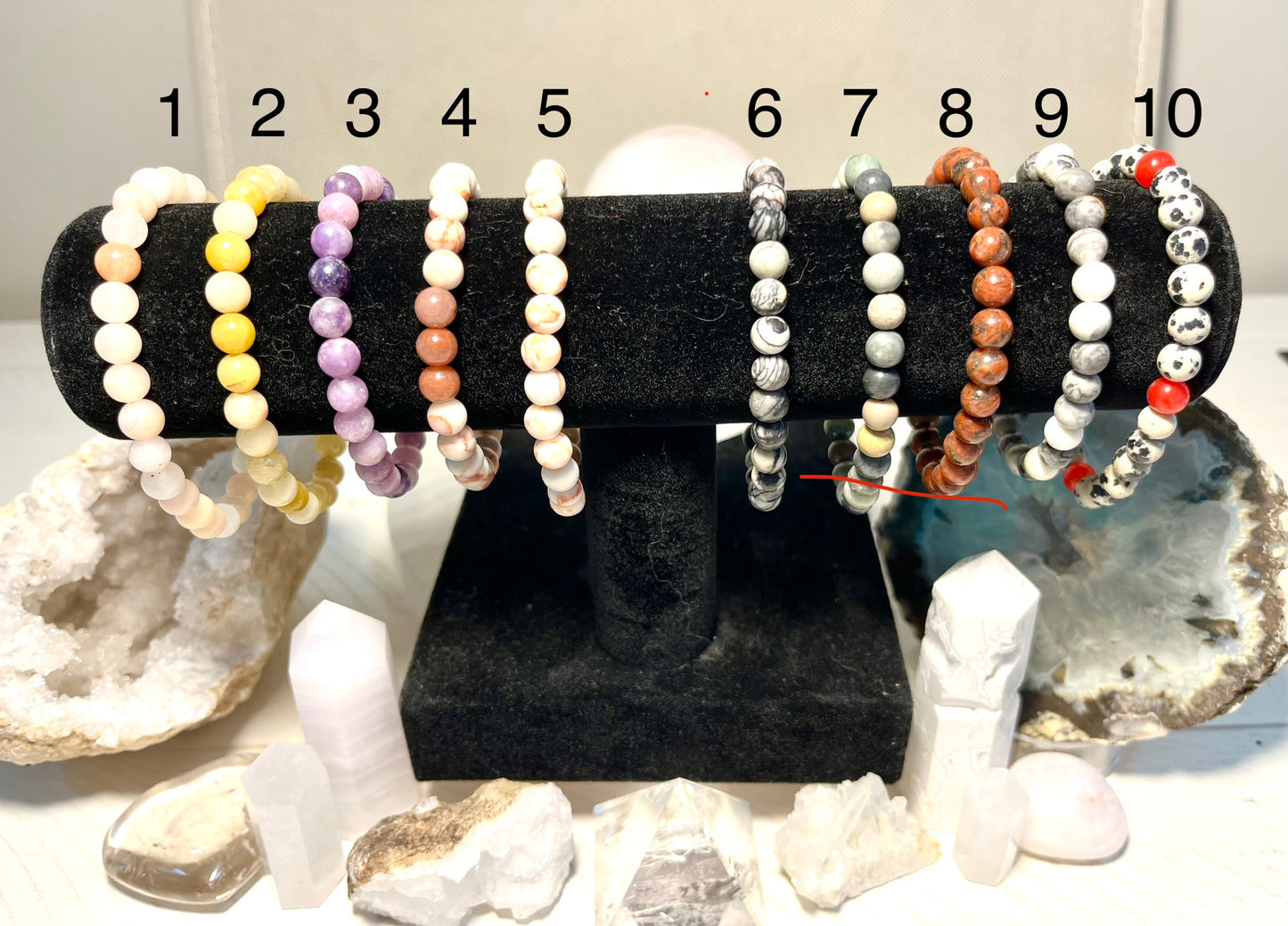 Genuine Crystal Bracelets 6mm